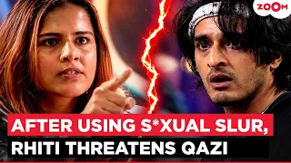 Bigg Boss 20: Rhiti Tiwari Threatens Qazi Touqeer, Hurls Ab*ses at Him and Uditi Singh