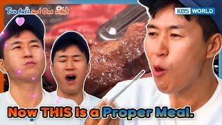 Now THIS Is a Proper Meal. Just Good Beef. 🥩 [2 Days & 1 Night S4] | KBS WORLD TV 260927