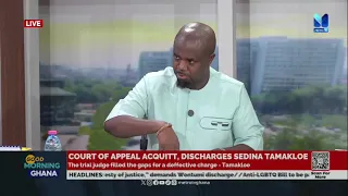 We can't convict innocent blood to please the mob - Edudzie Tamakloe on Sedina Tamakloe