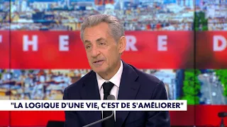 Nicolas Sarkozy: "Happiness is always found in overcoming a challenge, never in avoiding one"