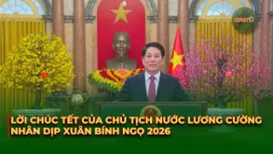 Chủ Tịch Nước Lương Cường Chúc Tết Nhân Dân Cả Nước Nhân Dịp Xuân Bính Ngọ 2026 | QPVN
