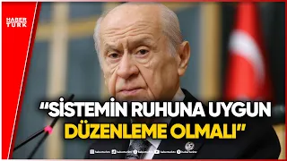Devlet Bahçeli: "We Do Not Approve of the Division in the CHP; The Electoral System Must Be Reorg...