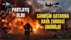 TƏCİLİ! Ukraynada sərnişin qatarına hava zərbəsi endirildi: güclü partlayış və yanğın oldu