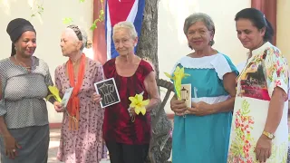 Outstanding Bayamo women recognized for their work with the FMC