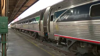 Amtrak Mardi Gras service departs for anniversary ride
