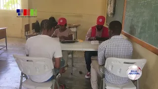 CEP/ Enregistrement des électeurs / Visite au centre logé au Lycée Jean Marie Vincent à Tabarre