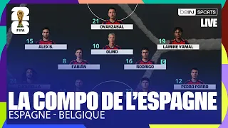 LIVE - SURPRISES in SPAIN's Starting 11 against BELGIUM!