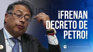 Consejo de Estado frena decreto de Petro sobre millonarios recursos para la UNGRD