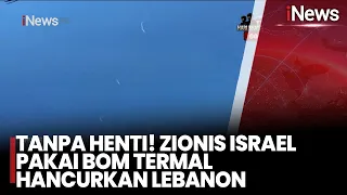 Mengerikan! Jet Tempur Jatuhkan Bom Termal di Permukiman Warga Lebanon | iNews Room Pagi