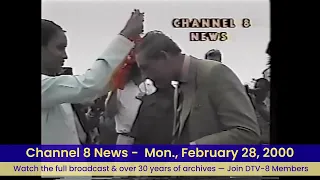 Royal Recall: Prince Charles Visits Tagore Memorial (February 2000) - Channel 8 News Archives