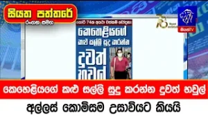 කෙහෙළියගේ කළු සල්ලි සුදු කරන්න දුවත් හවුල්,  අල්ලස් කොමිසම උසාවියට කියයි