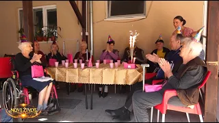 NOVI ZIVOT - Trece doba - Bake i deke iz doma za stara lica jedva docekali nasu Tamaru!