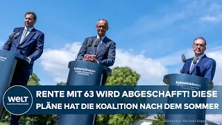 CABINET RETREAT: "We are not short on money!" Merz calls for optimism after summer break