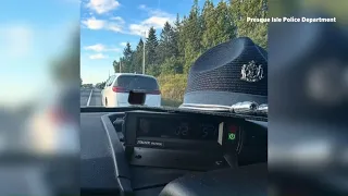 Presque Isle police catch minivan going 47mph over the speed limit