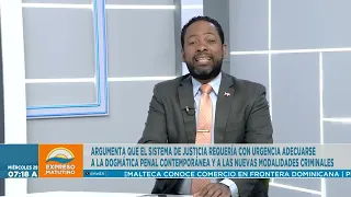 Gilmer Martínez analyzes the new Penal Code: expectations and challenges