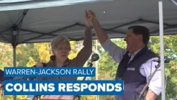 Sen. Collin's campaign responds to 'Defeat Collins' rally in Portland