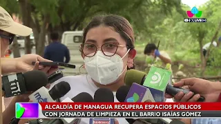 🧹 Cleanup Day in Isaías Gómez Neighborhood: Revitalizing Public Spaces in Managua