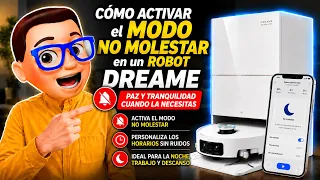 How to ENABLE DO NOT DISTURB MODE on a DREAME Robot Vacuum 🔕 | Easy SETUP