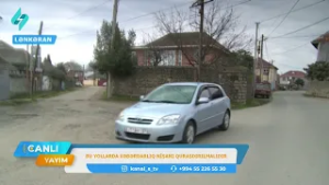 Lənkəranda bu küçədə xəbərdarlıq nişanına ehtiyac var