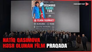 Praqada Milli Qəhrəman Natiq Qasımova həsr olunmuş “Düşmənə qarşı tək” filmi təqdim edilib