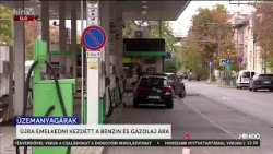 Újra emelkedni kezdett a benzinkutakon az üzemanyagok ára - HírTV
