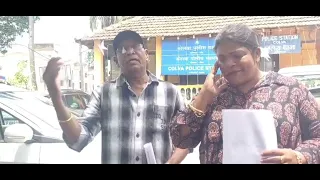 Goan Reporter:: Social Activist Fidoll held Press Conference outside Colva PS on Elder Assault issue