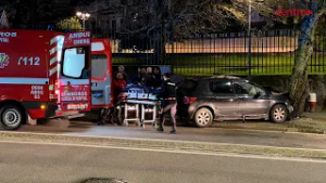 Despiste na cidade de Oliveira do Hospital provoca dois feridos