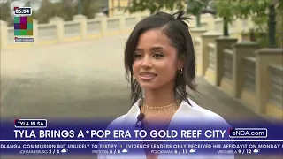 Tyla lights up Gold Reef City for Fan Appreciation Day