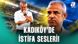 Fenerbahçe Tribünlerinden İsmail Kartal'a İstifa Tezahüratı! (Fenerbahçe 2-2 Slavia Prag)