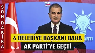 #BREAKING NEWS | Ömer Çelik Announces New Mayors Joining AK Party - TGRT News