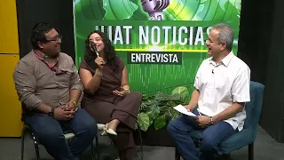 In the studio we were joined by M.A. Esmeralda Baeza Sosa and Eng. Hugo Enrique Graff Izquierdo