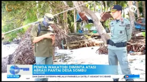 PEMDA WAKATOBI DIMINTA ATASI ABRASI PANTAI DESA SOMBU