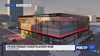 Construction continues at Indiana Fever Sports Performance Center