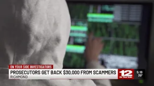 Richmond prosecutors recover $30K stolen from scammers; warn of increase in cases