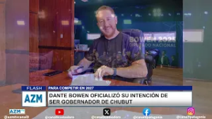 Dante Bowen oficializó su intención de ser gobernador de Chubut
