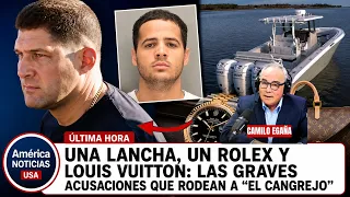 🚨UNA LANCHA, UN ROLEX Y LOUIS VUITTON: LAS GRAVES ACUSACIONES QUE RODEAN A “EL CANGREJO”