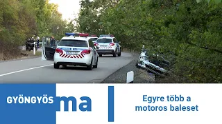 Egyre több a motoros baleset