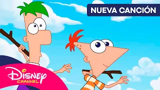 PHINEAS Y FERB: Dale con un palo 🎶 | NUEVA CANCIÓN | @disneychannelES