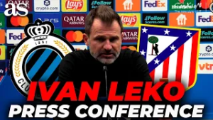 ПРЕСС-КОНФЕРЕНЦИЯ ИВАНА ЛЕКО после матча «БРЮГГЕ 3» – «АТЛЕТИКО 3» | ЧЕМПИОНЫ