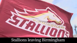 Birmingham Stallions leaving the Magic City