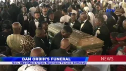 ‎DAN ORBIH'S FUNERAL: Gov. Okpebholo Urges Nigerians To Live Selflessly