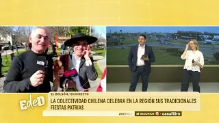 El Bolsón: The Chilean community celebrates its traditional Independence Day festivities in the r...