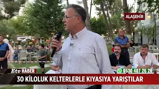 They competed fiercely with 30-kilogram grape baskets