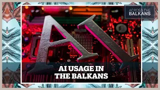 How is the AI adoption in the Balkan countries?