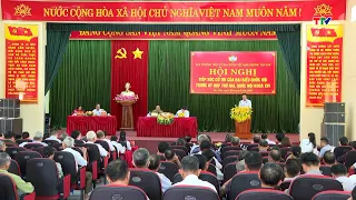 National Assembly deputies meet with voters in Hoang Son Commune and Tan Dan Ward | Thanh Hoa Tel...