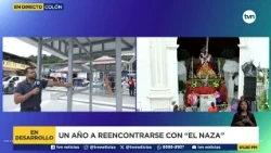 This is how the restoration work on the San Felipe church in Portobelo is progressing