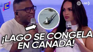 Estás en Todas: El frío llegó al límite… lago congelado impacta al mundo ?