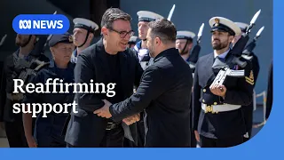 Burnham meets Zelenskyy in first foreign leader dialogue, reaffirming Ukraine support | ABC NEWS