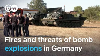Why putting out Germany's wildfires has been complicated by unexploded WWII munitions | DW News