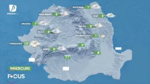 Meteo - 25 februarie. Vremea se încălzește în toată țara